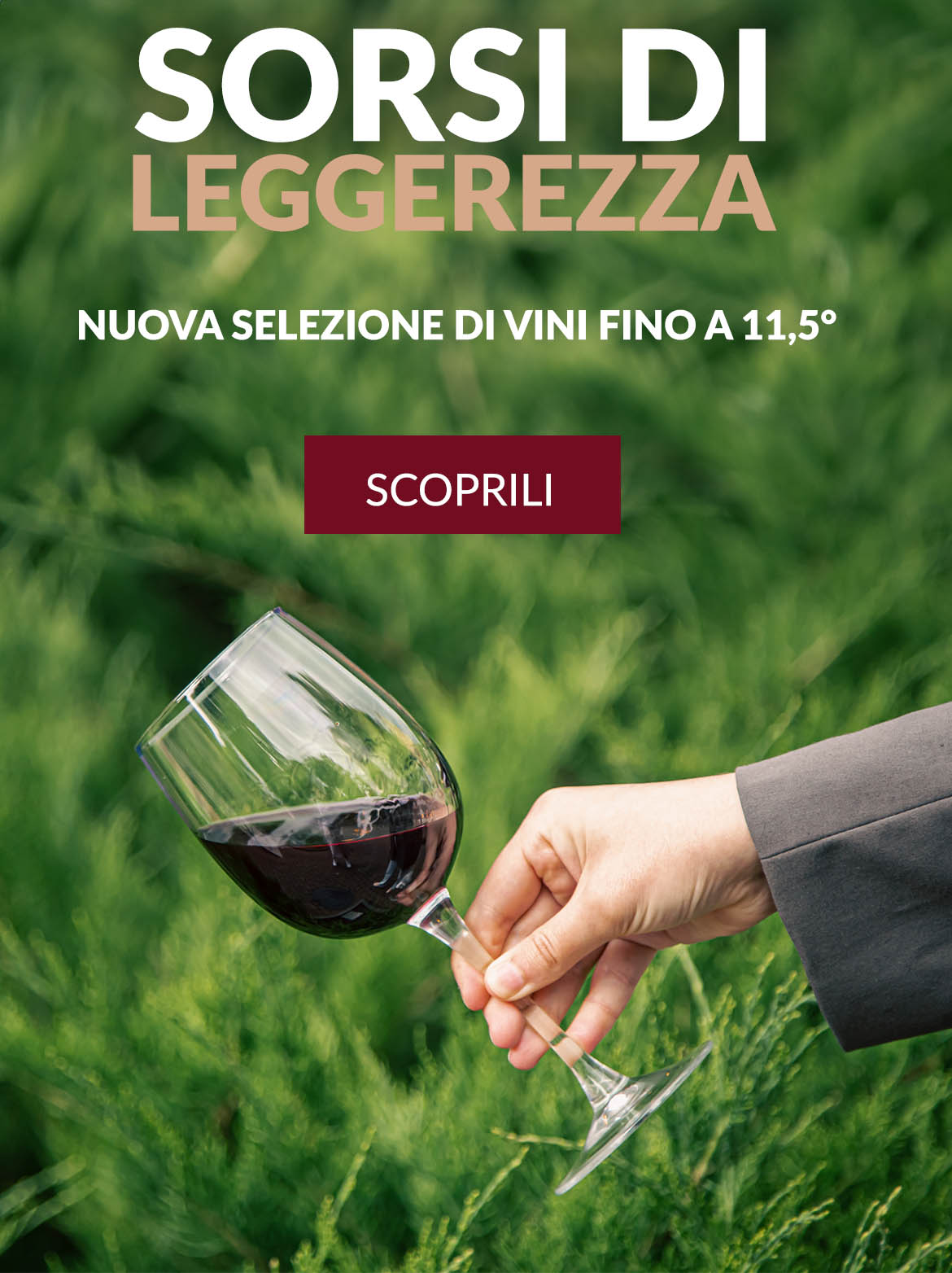Vini con basso grado alcolico